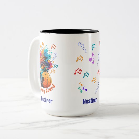 Fall two tone coffee mug (Devant gauche)