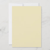 Fall verlaat Rustic Thanksgiving Dinner Kaart (Achterkant)