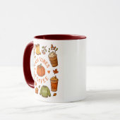 Fall Vibes Coffee Mug – Cozy Autumn Aesthetic  (Devant gauche)