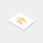 Fall Vibes Post-it® Notes (Schuin)