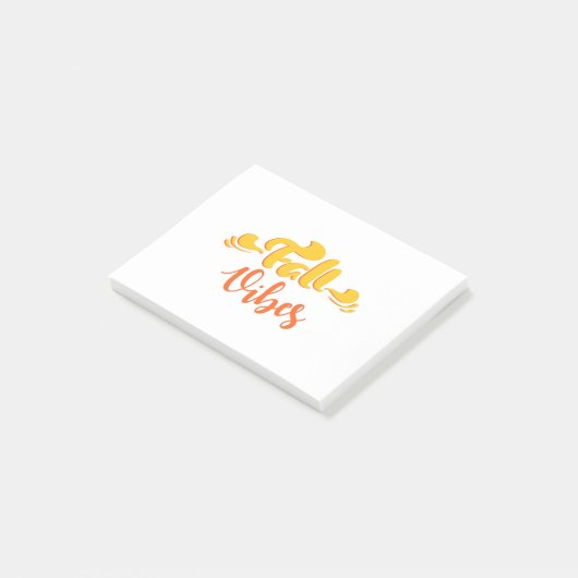 Fall Vibes Post-it® Notes (Schuin)