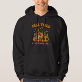 Fall Vibes & That ER Nurse Life Gnome Autumn Fall  Hoodie (Voorkant)
