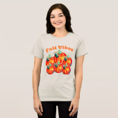 Fall Vibes Tri-Blend Shirt (Voorkant volledig)