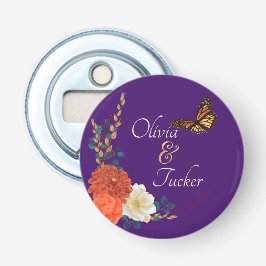 Fall Weddenschap Aangepaste knop Bottelopener Button Flesopener