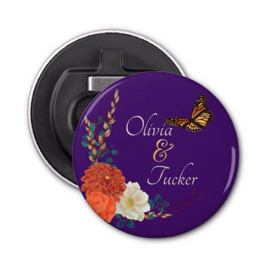 Fall Weddenschap Aangepaste knop Bottelopener Button Flesopener (Voorkant)