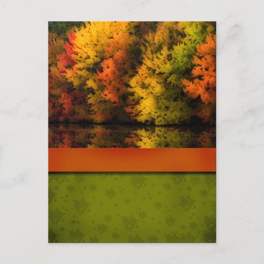 Fall Wedding Briefkaart (Voorkant)