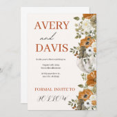 Fall Wedding Esthetisch 2025 Kaart (Voorkant / Achterkant)