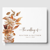 Fall Wedding Guest Book Gastenboek (Voorkant)