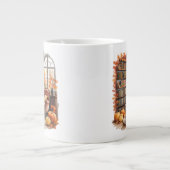 Fall Window Reading Mug — Cozy Chair & Books (Devant)