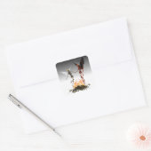 Fallen Angel Demon Devil Halloween Vierkante Sticker (Envelop)
