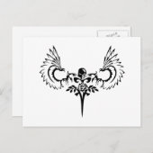 Fallen ANgel Design Studio Logo Briefkaart (Voorkant / Achterkant)