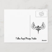 Fallen ANgel Design Studio Logo Briefkaart (Achterkant)