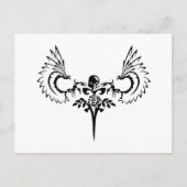 Fallen ANgel Design Studio Logo Briefkaart (Voorkant)