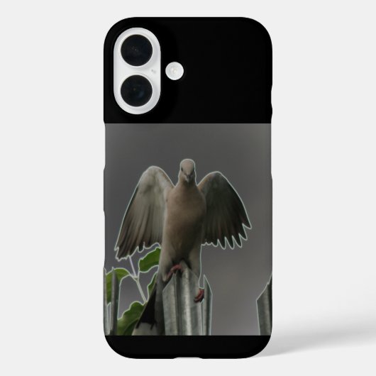 Fallen Angel Dove iPhone 5 Hoesje (Achterkant)