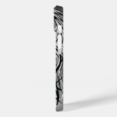 Fallen Angel Gray Monochrome Case-Mate iPhone Case (Achterkant / Links)