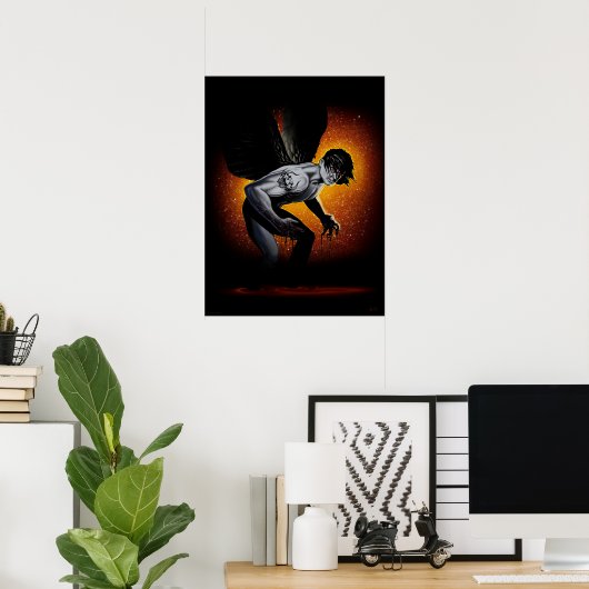 Fallen Angel Poster (Thuiskantoor)