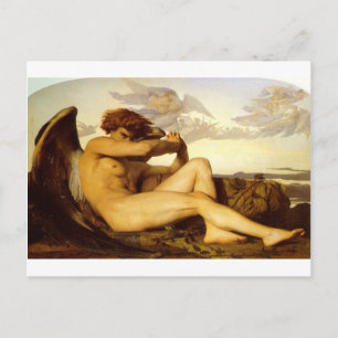 Fallen Angel van Alexandre Cabanel Briefkaart