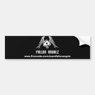 FALLEN ANGELZ logo, www.freewebs.com/teamfalle... Bumpersticker