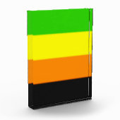 Fallen Aromantische Pride Flag Fotoblokken (Links)