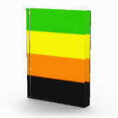 Fallen Aromantische Pride Flag Fotoblokken (Rechts)