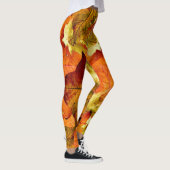 Fallen Autumn Leaves Leggings (Rechts)