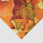 Fallen Autumn Leaves Tissuepapier (Detail)