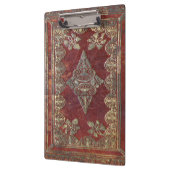 Fallen bezoedeld messing boek klembord (Links)