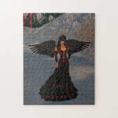 Fallen Dark Angel Puzzle (Vertical)
