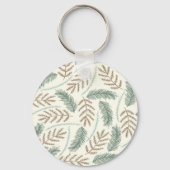 Fallen Fern Pattern Sleutelhanger (Voorkant)