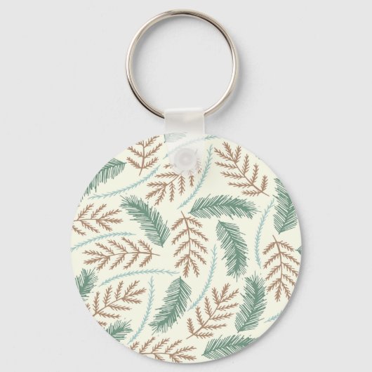 Fallen Fern Pattern Sleutelhanger (Achterkant)