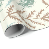 Fallen Fern Pattern Wrapping Paper Cadeaupapier (Rol Hoek)