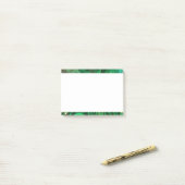 Fallen Green wervelende stenen Post-it® Notes (Op bureau)