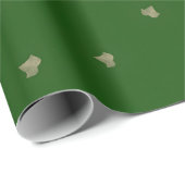 Fallen Ivy Leaves Gift Cadeaupapier (Rol Hoek)