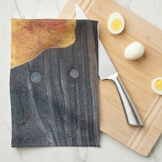 Fallen Leaf Theedoek (Quarter Fold)