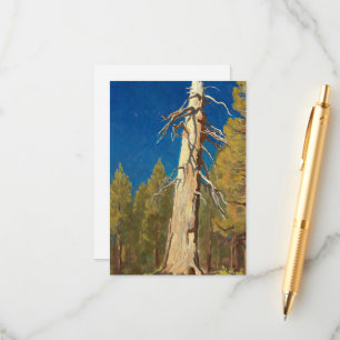 Fallen Leaf van Maynard Dixon Informatiekaartje