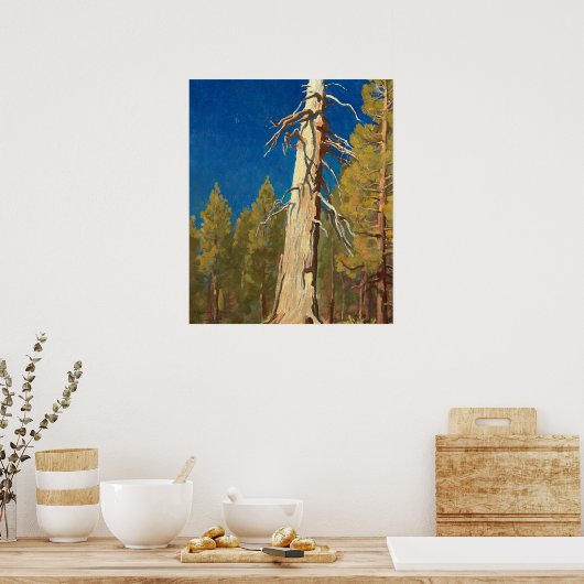 Fallen Leaf van Maynard Dixon Poster (Keuken)