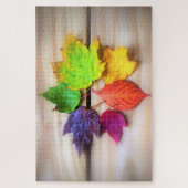 Fallen Leaves Jigsaw Puzzle (Vertical)
