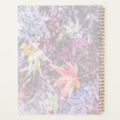 Fallen Maple Leaves in Water Abstract Planner (Dos)