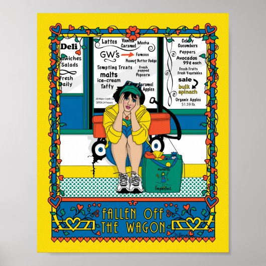 Fallen Off The Wagon_B_8x10 Poster (Voorkant)