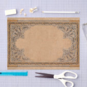 Fallen Old Sepia Knotwork Paper Tissuepapier (Craft)