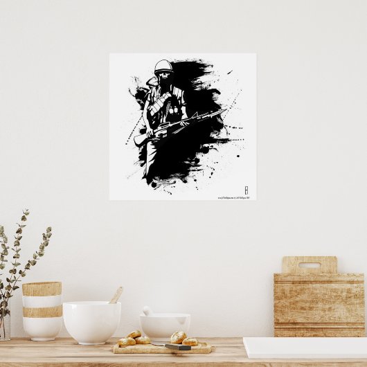 Fallen Son Poster (Keuken)