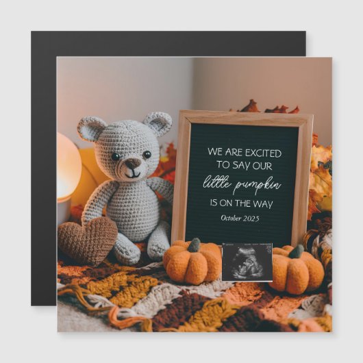 FallFall Zwangerschapsaankondiging (Voorkant / Achterkant)