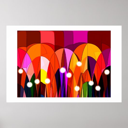 Falling art poster (Voorkant)