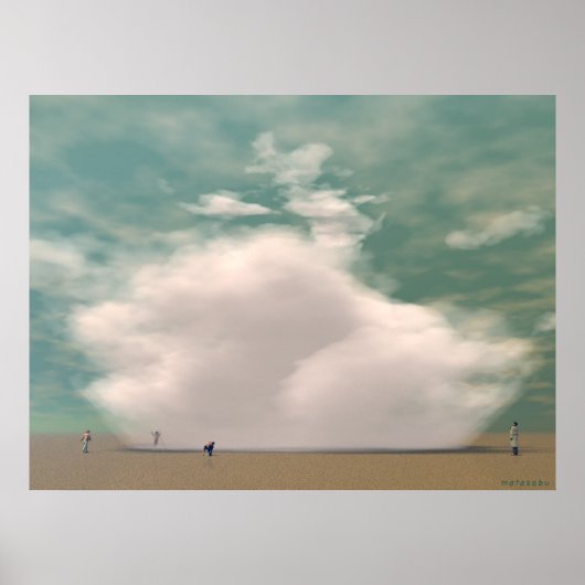 FALLING CLOUD POSTER (Voorkant)