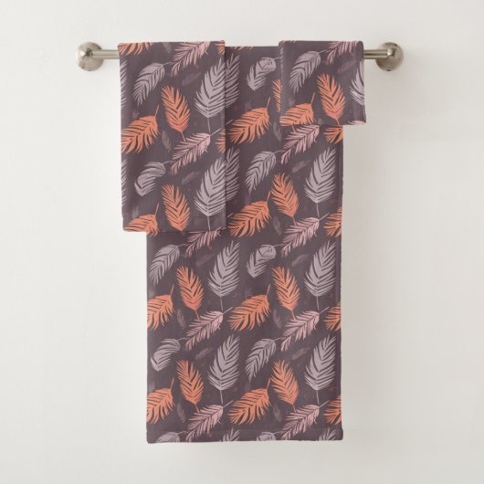 Falling Feathers Bad Handdoek (Insitu)
