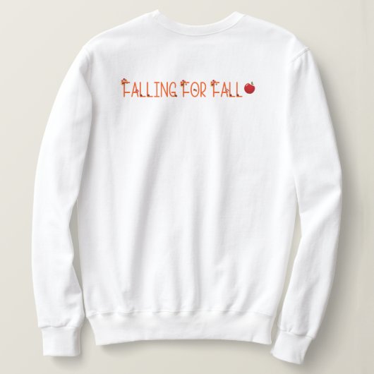 Falling for Fall Trui (Design achterkant)