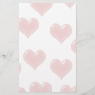 Falling Hearts Briefpapier