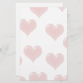 Falling Hearts Briefpapier (Voorkant / Achterkant)