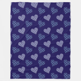 Falling Hearts in het voorjaar Fleece Deken