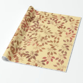 Falling Leaves Cadeaupapier (Uitgerold)